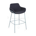 Faux leather stainless steel copper plating bar stool